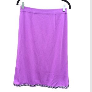 Exclusively Misook Lavender Skirt